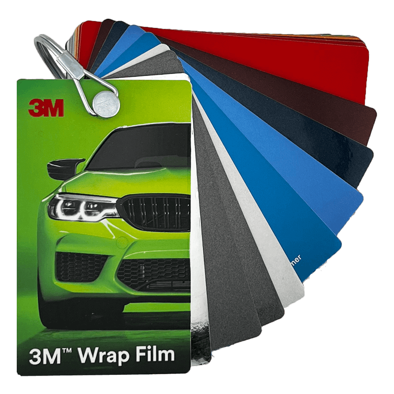 3M Wrap Film 2080 Farbfächer EXPRESSFOLIEN