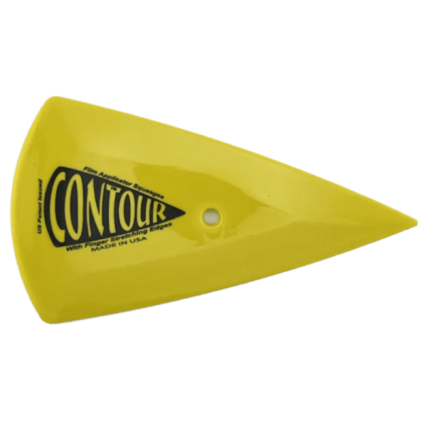 Rakel Contour Yellow ideal für Vinyl- oder PU-Folien